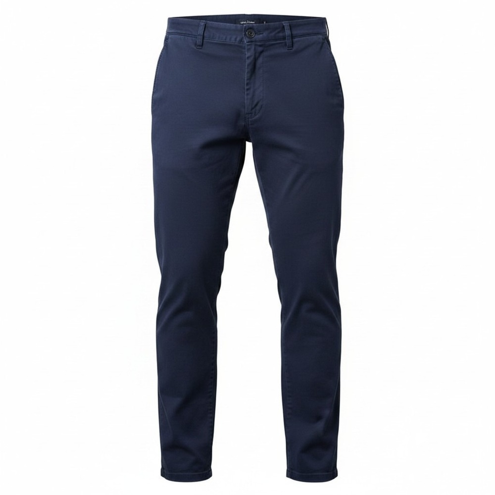 Alex Crane Cham Pants Men 32 Navy Blue Cotton Ripstop Straight Leg Trousers